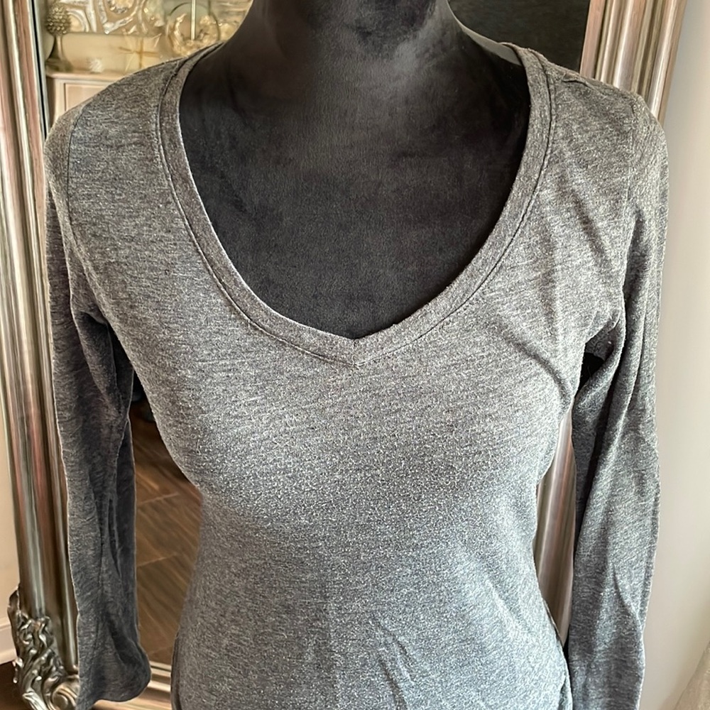 Comfy casual v- neck top